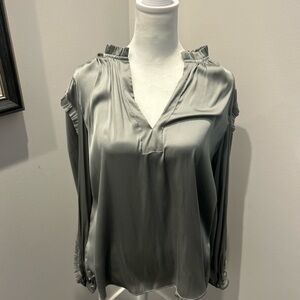 Elegant Gray Women's Top